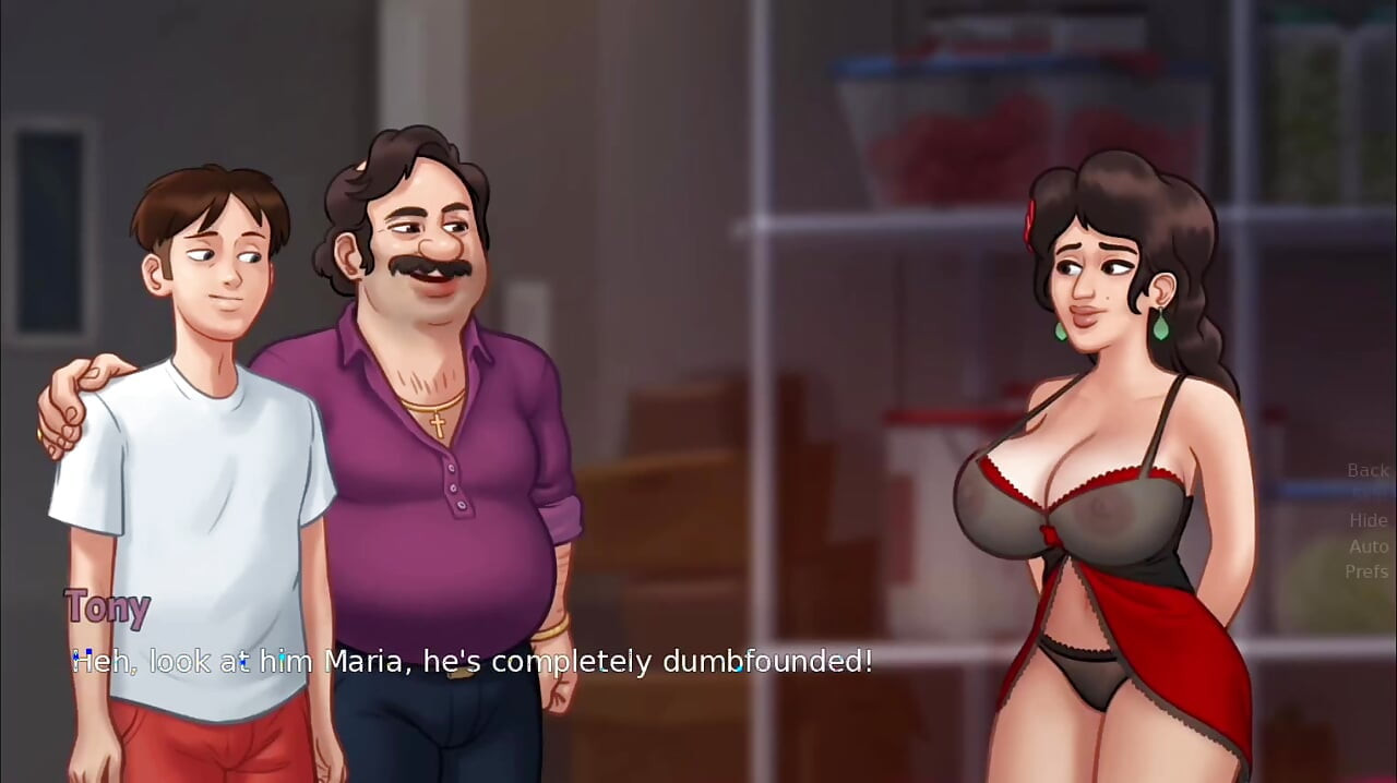 Man hires Anon to fuck his wife part 1 - summer time saga gameplay