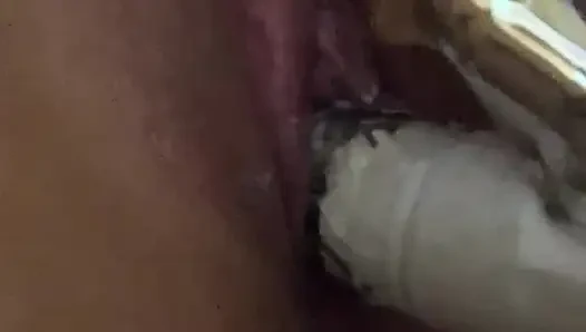 Amateur Horny MILF toys herself and cums hard