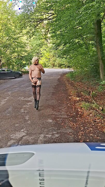 Forest car park