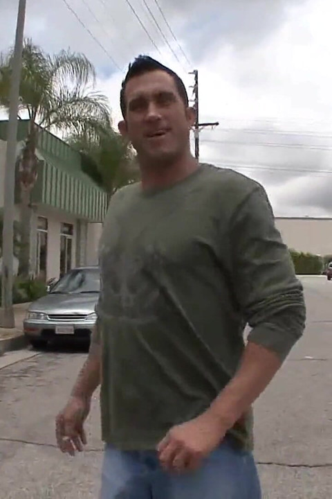 Hot blonde with car trouble slammed by a boy