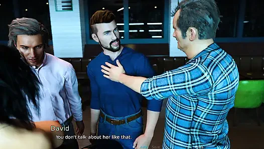 Anna Exciting Affection 83 Orgy with Stepsister. Persuading the Dudes. and Dirty Game at Bar.