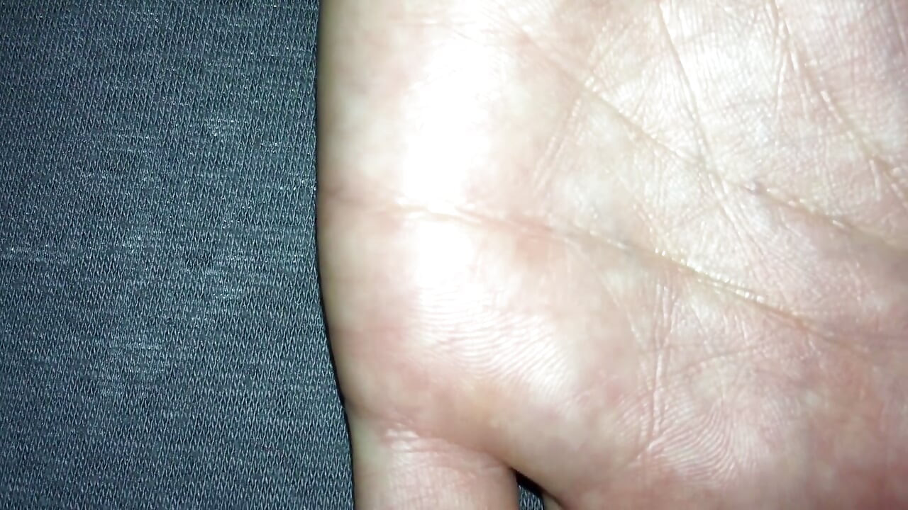 Hands Close up, Palms Close up, Cumshot on Both Hands