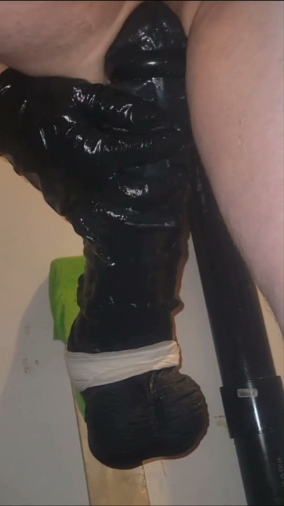 MONSTER DILDO PLAY | Clip 1