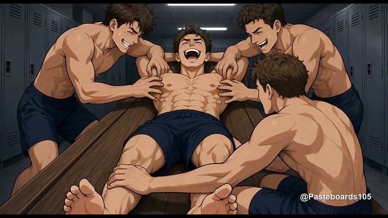 Bị Đồng Đội Giữ Chặt - Cả Đội Nhắm Vào Hai Nách Trần Của Hắn (Anime 2D)