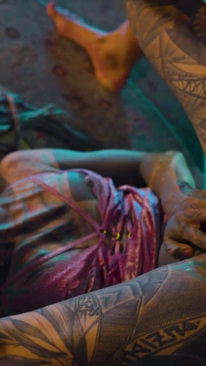 Tattooed Girl Got Caught Fucking Herself with a Big Toy, ANAL, BJ, Cumshot | Clip 1