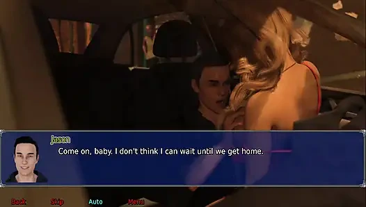 The office wife #24 - Stacy got fucked by the guys at work...Jason fucked stacy in the car and a stranger joined in.