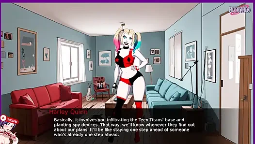 DC COMIC'de iç çamaşırı testi. Benim için soyunuyor. HD ÇIZGI FILM