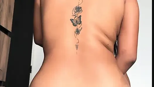 My stepmom is and finds me in my room masturbating