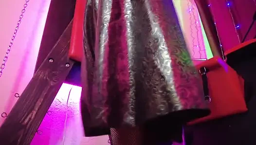 BDSM Mistress Rubber Eva Latex Stap Toys Femdom Heels Hot Fetish