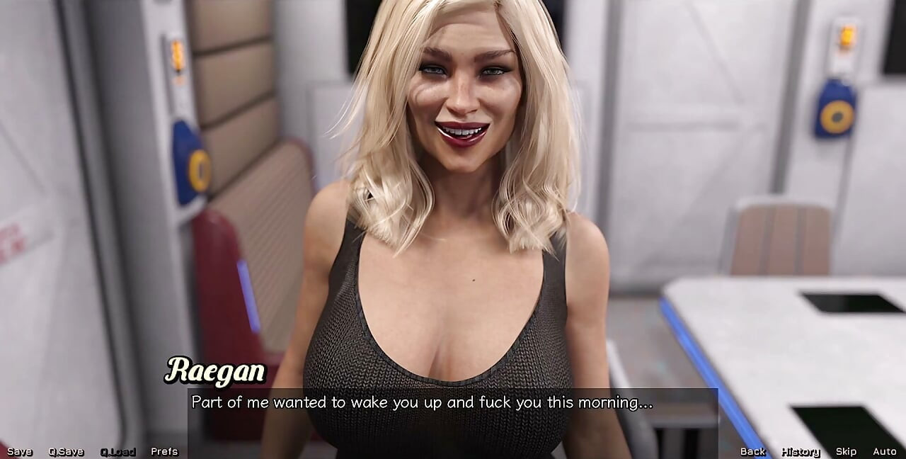 Stranded in Space - Impregnanting a Hot Busty Blonde MILF