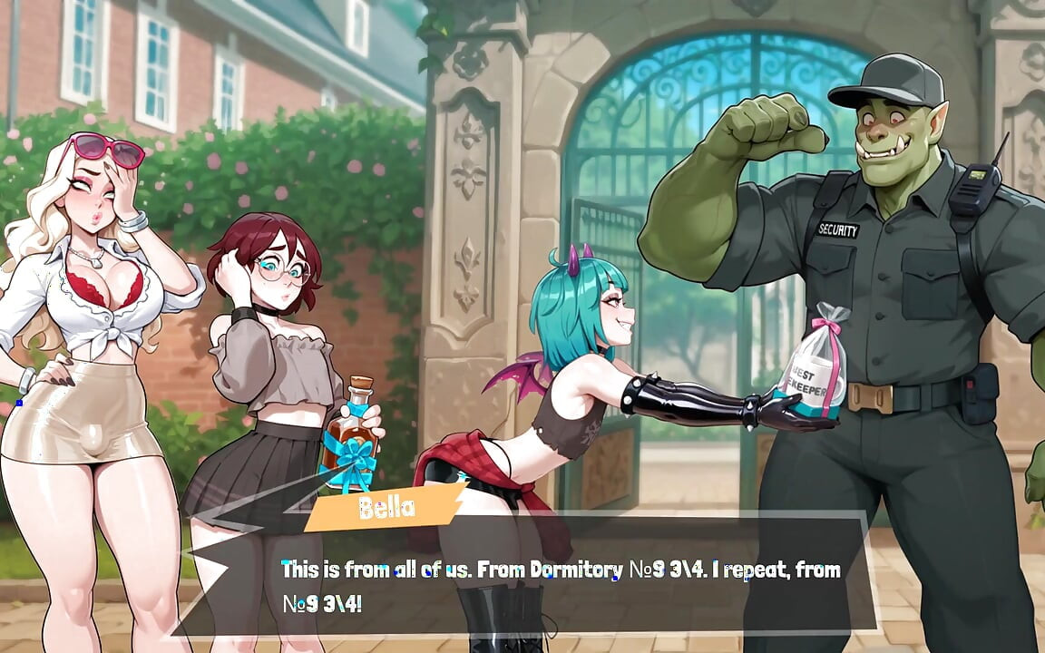 Femboy Futa House Futanari Hentai Game Ep.13 Caught My Cute Roomate Masturbating in the Library!