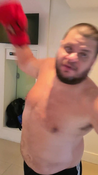 (pov) Bear Boxer Dominating You