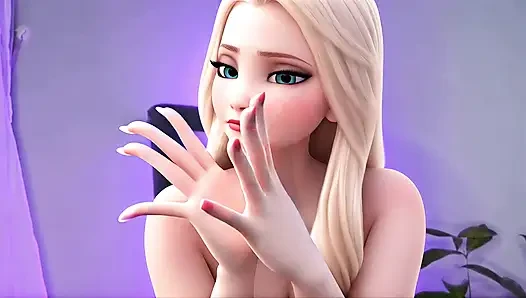 Elsa became your naughty therapist soft dom JOI