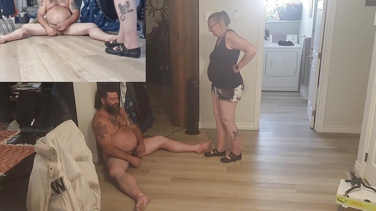 Full Weight on His Two Balls