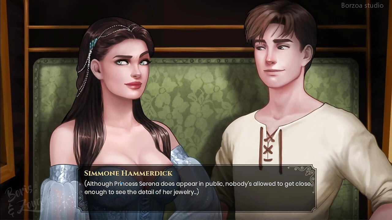 Wal - 15-16 岁大胸部金发少女, 性感苗条黑发公主和苗条性感精灵