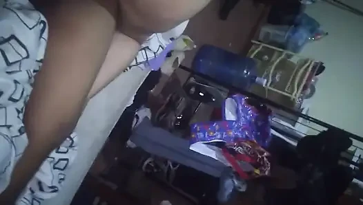 Domestic Employee Riding Her Boss's Cock