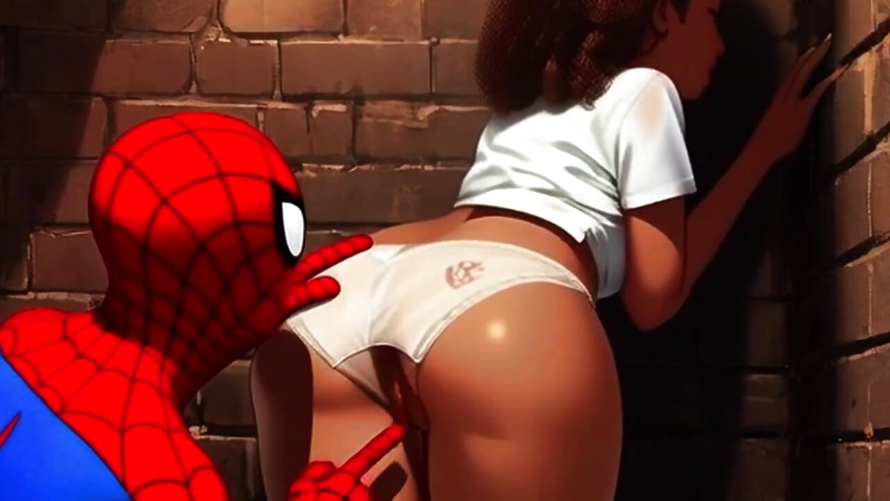 Homem-Aranha e MJ se divertem pervertidos em cativeiro nos telhados de Nyc