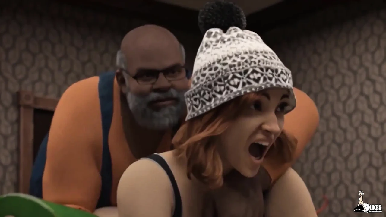 丰满的妻子在圣诞节前花了一整天的时间接受黑鸡巴