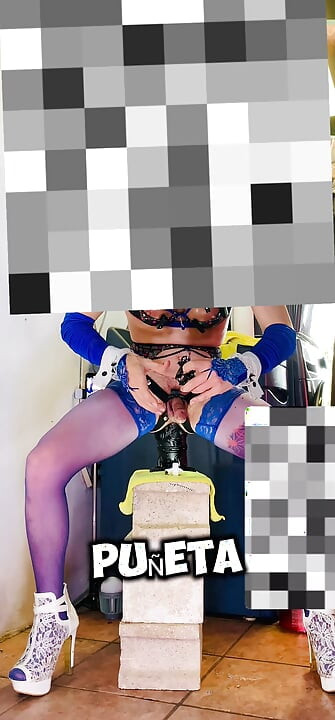 Horny Shemale with Big Silicone Tits Gets Fucked in the Ass Outside