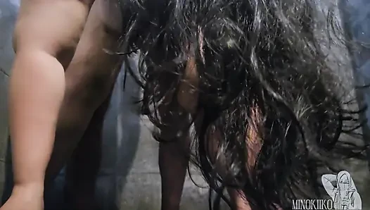 Step Aunt Shower Seduction at the Bali Private Villa - Minokiiko