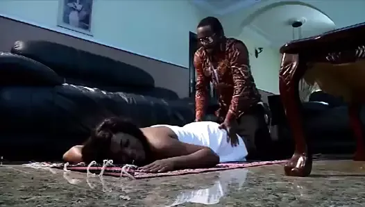 Nollywood actresses Mercy Macjoe and Zuby Michael fuck in gym
