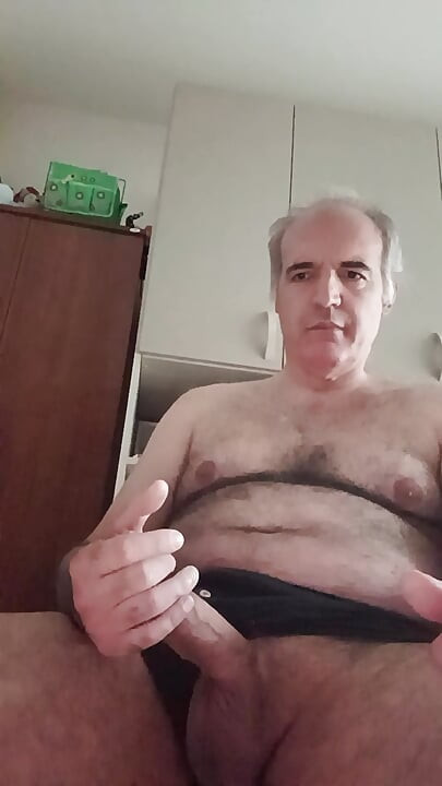 A Long Hot Masturbation of My Hard Cock on a Saturday in July