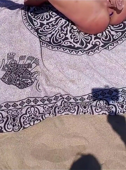 A Good Bitch Fucked on the Beach