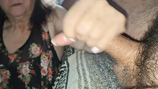 My Girlfriend teases me with her cute little feet, so I stuff my dick in her mouth