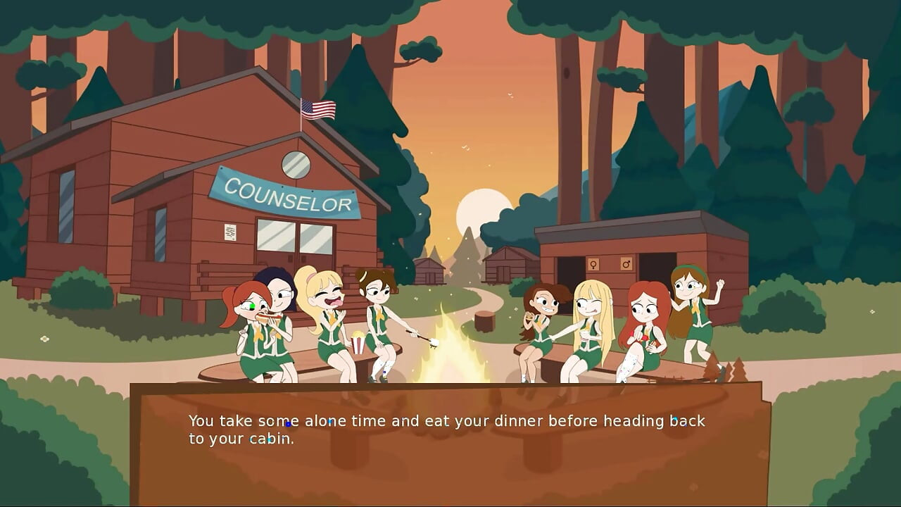 Camp Mourning Wood - ตอนที่ 18 - ที่นี่เราไปอีกแล้วโดย Loveskysanhentai