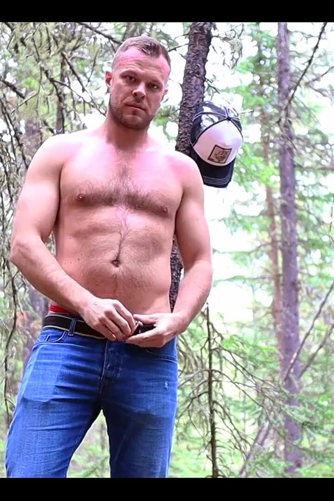 Jack off in Nature