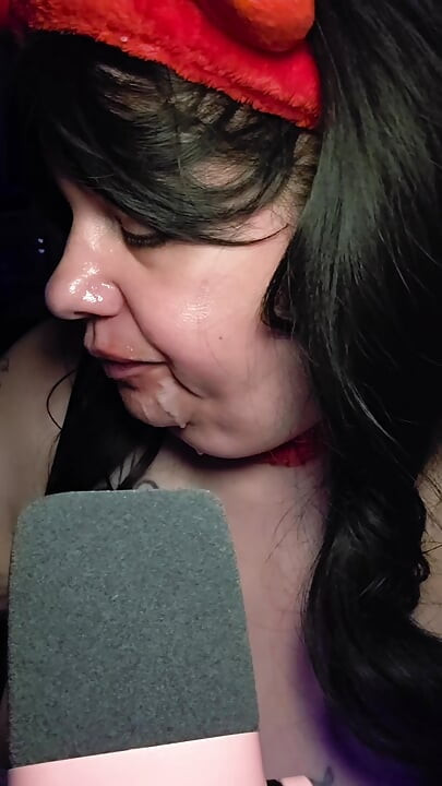 Κόκκινο καυτό καρπούζι ASMR