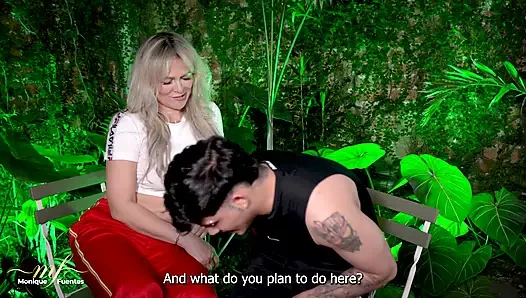 I bring my stepson's friend home so he can fuck my pussy with his big cock - Monique Fuentes & Big Jackson