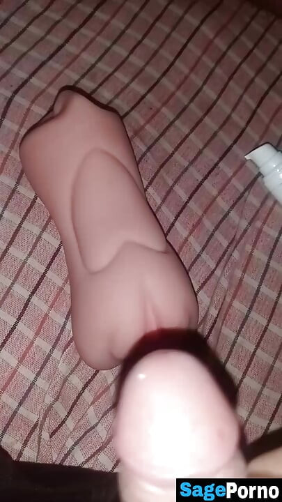 Veginal sex with 3-in-1 pocket masturbater