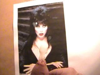 Elvira - Herrin des dunklen Sperma-Tributs