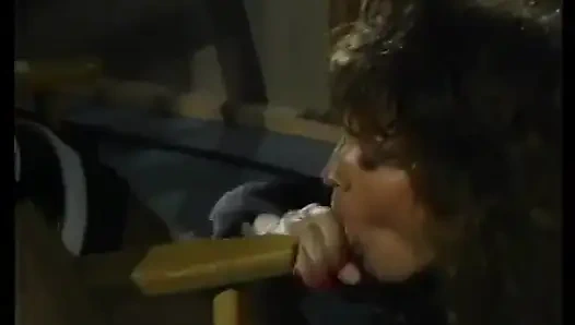 Horny stud banging blonde slut after getting a BJ then licking her pussy