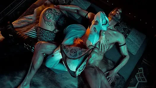 Ambicious aç götlü anal kraliçe açgözlü ağzı açık götünde büyük yarak yutuyor