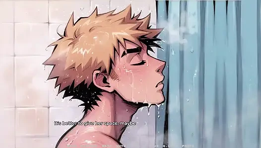 Yeni kız arkadaşım #22 - üvey anne iç çamaşırını gösteriyor - çizgi film porno oyunu