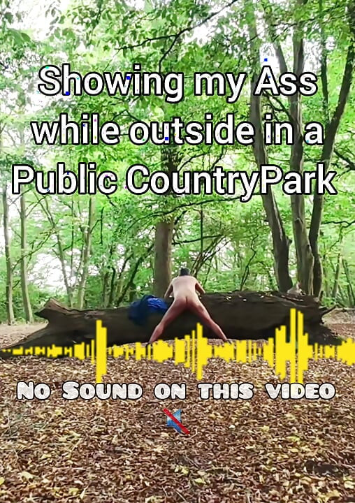 Showing Ass in Countryside