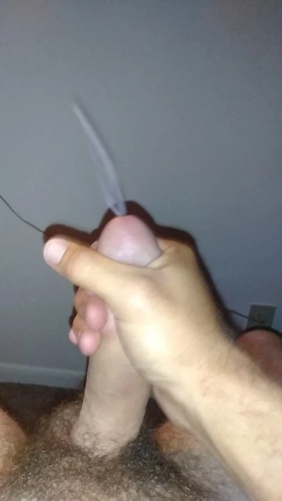 Long cock cumming