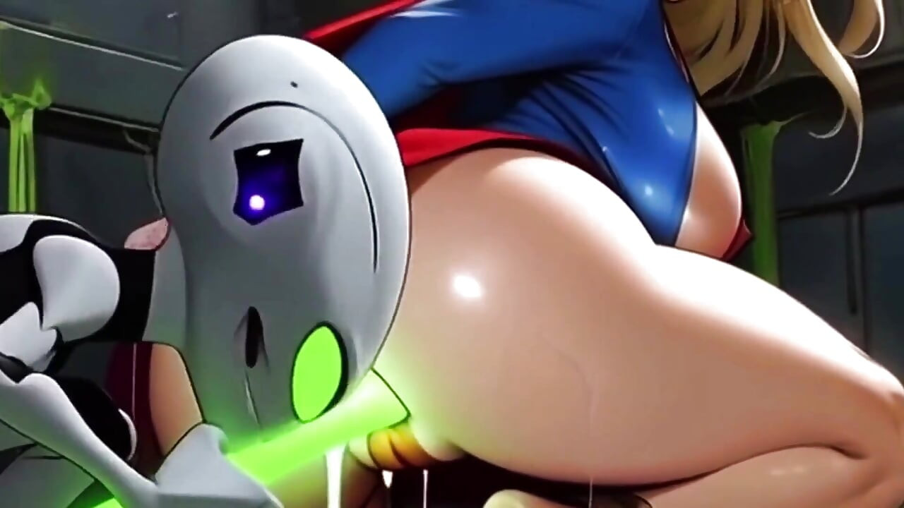 Supergirl Gets Probed and Licked During a Space Adventure