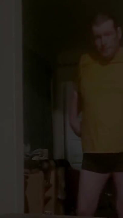 Lee Przybylowicz Showing off His Camel Toe