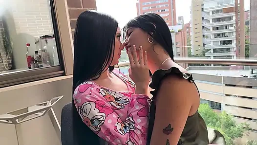 Horny Lesbians Full of Pleasure, Pussy Food, Ambar Prada & Yenifer Chacon