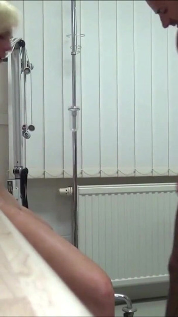 Jaw-dropping moment from "TWO GERMAN DOCTOR Fuck TEEN NURSE in Hospital and CREAMPIE"