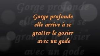 Gorge profonde avec son sextoy