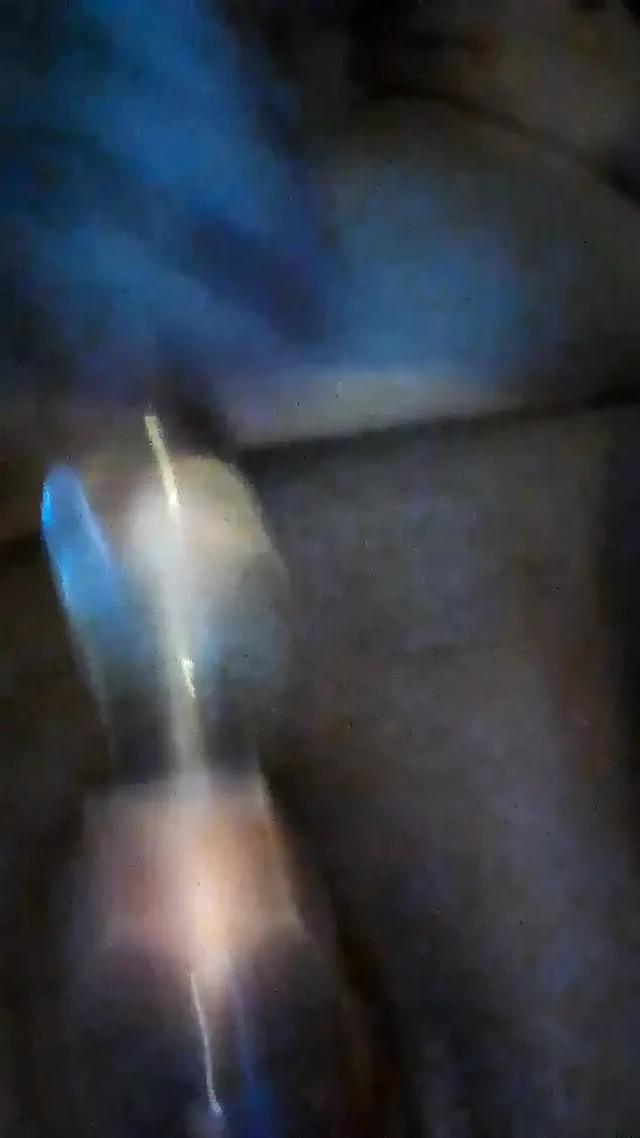I fuck myself