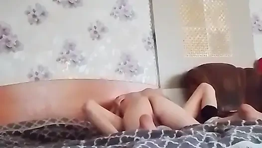 Kız arkadaşımın yanına geldim