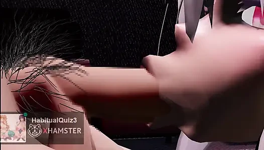Haku lagi asik nyepong kontol sambil bugil bokep hentai 3d mmd r18- seks anal ntr
