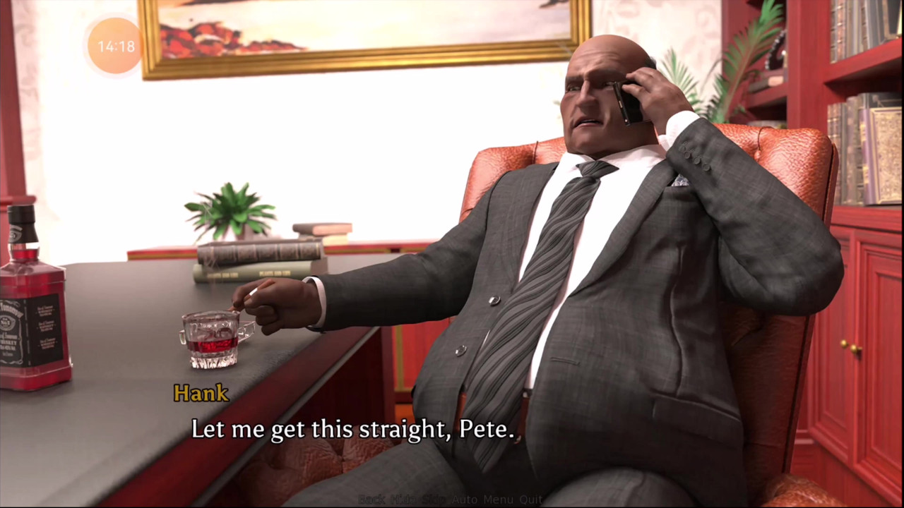 完美的婚姻 #7 - hank 抓住了 anne 的屁股