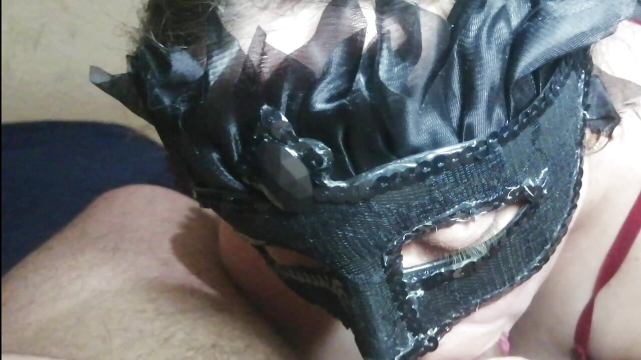 My horny neighbor gives me great head and masturbates me with her big tits