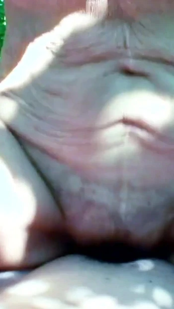 Jaw-dropping moment from "79yr OLD GRANDMA DOES OUTDOOR TALK AND POV FUCK WITH STEP GRANDSON"